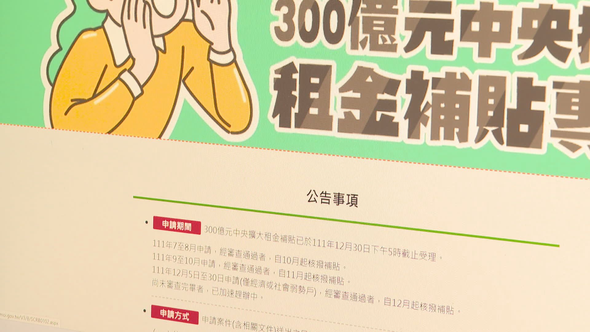 彰化租金補貼申請競爭激烈　「所得超標」成最常見落榜原因