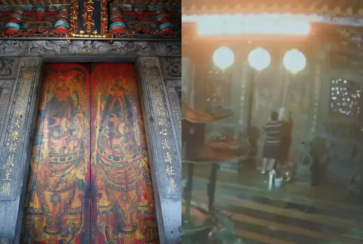 毀損北市百年慈諴宮廟門　外籍藝術家挨罰1.5萬