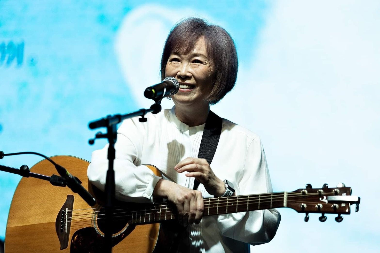 熊美玲能唱能創作，最近正在籌製個人首張台語專輯。（熊美玲提供）