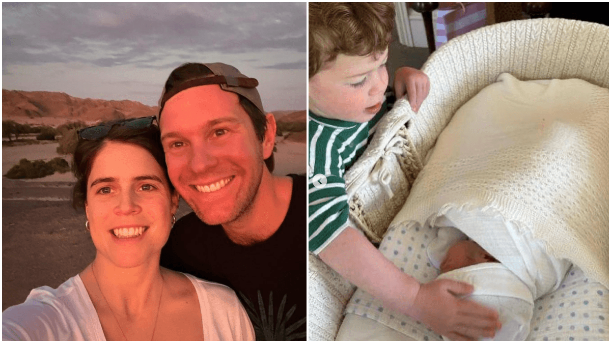 尤金妮公主與傑克育有2個兒子。（翻攝自princesseugenie IG）