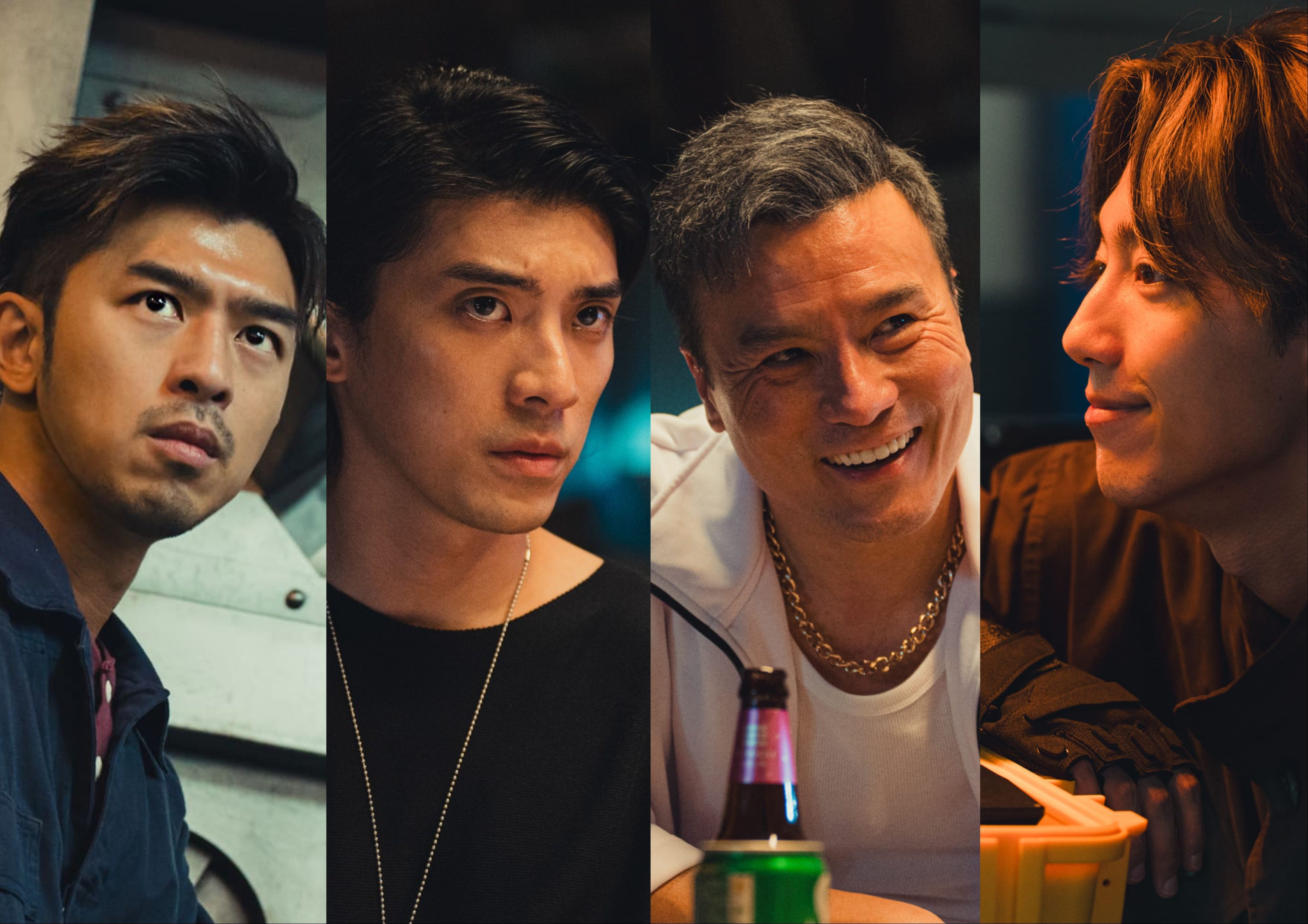 《還錢》前導海報男神背影吊胃口　導演王鼎霖率陳柏霖4盜鬥智又耍帥