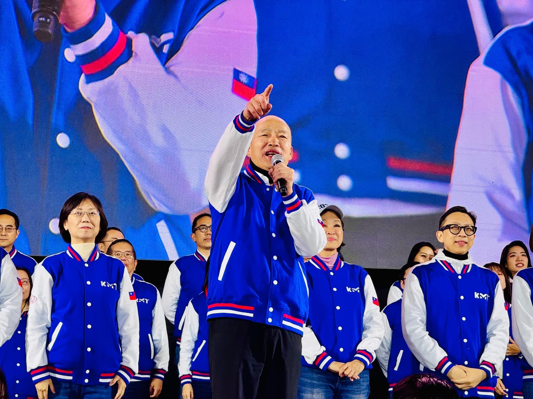 韓國瑜挑戰立法院長大位。（翻攝韓國瑜臉書）