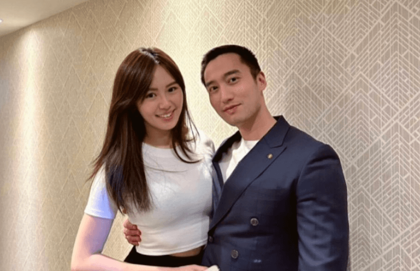 曾與趙筱葳有過一段婚姻的賴弘國，目前已經有第三任妻子Alice。（翻攝自m01yb46 IG）