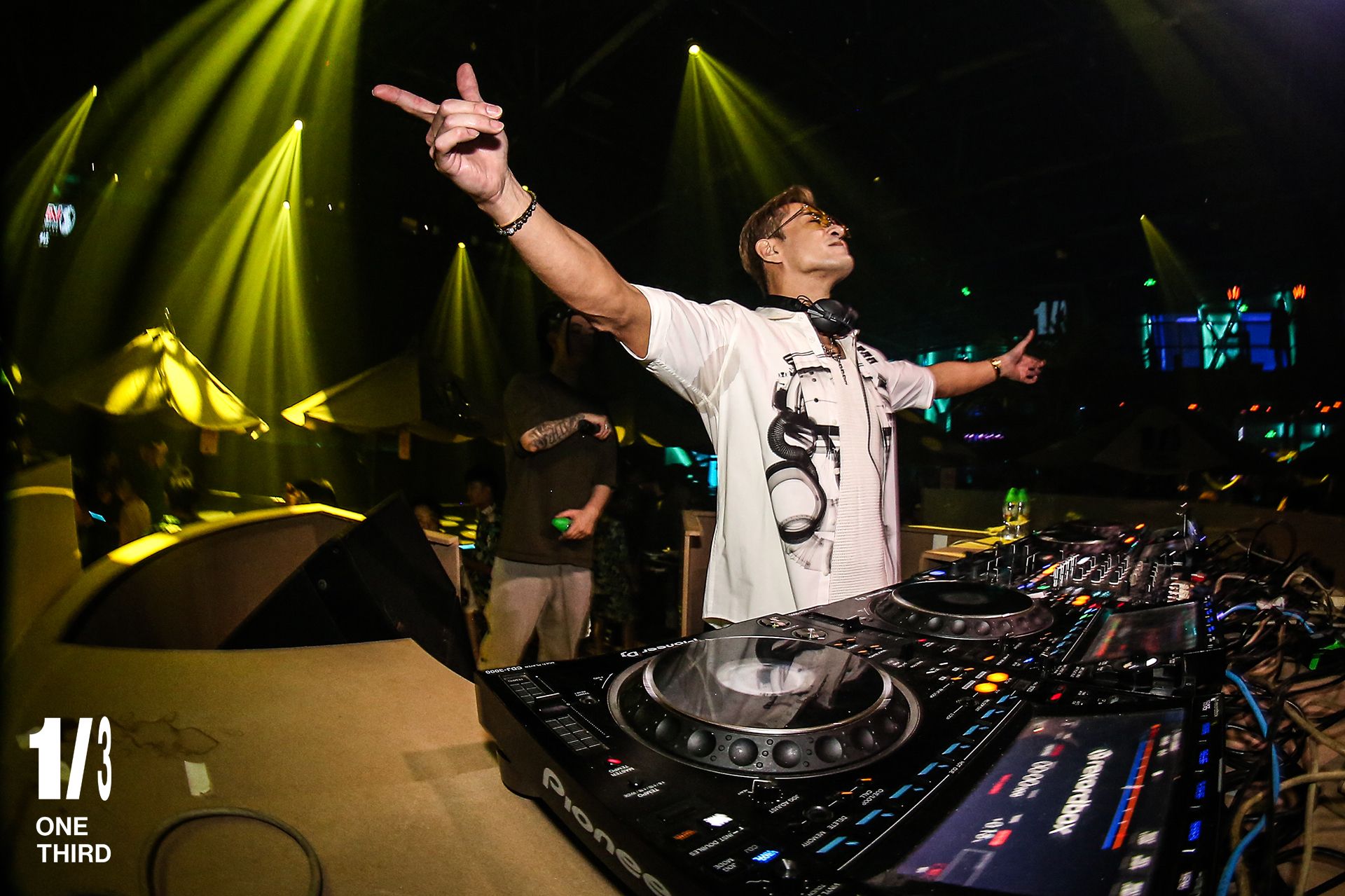 祝釩剛覺得夜店DJ用音樂掌控人心的感覺很爽。本人提供