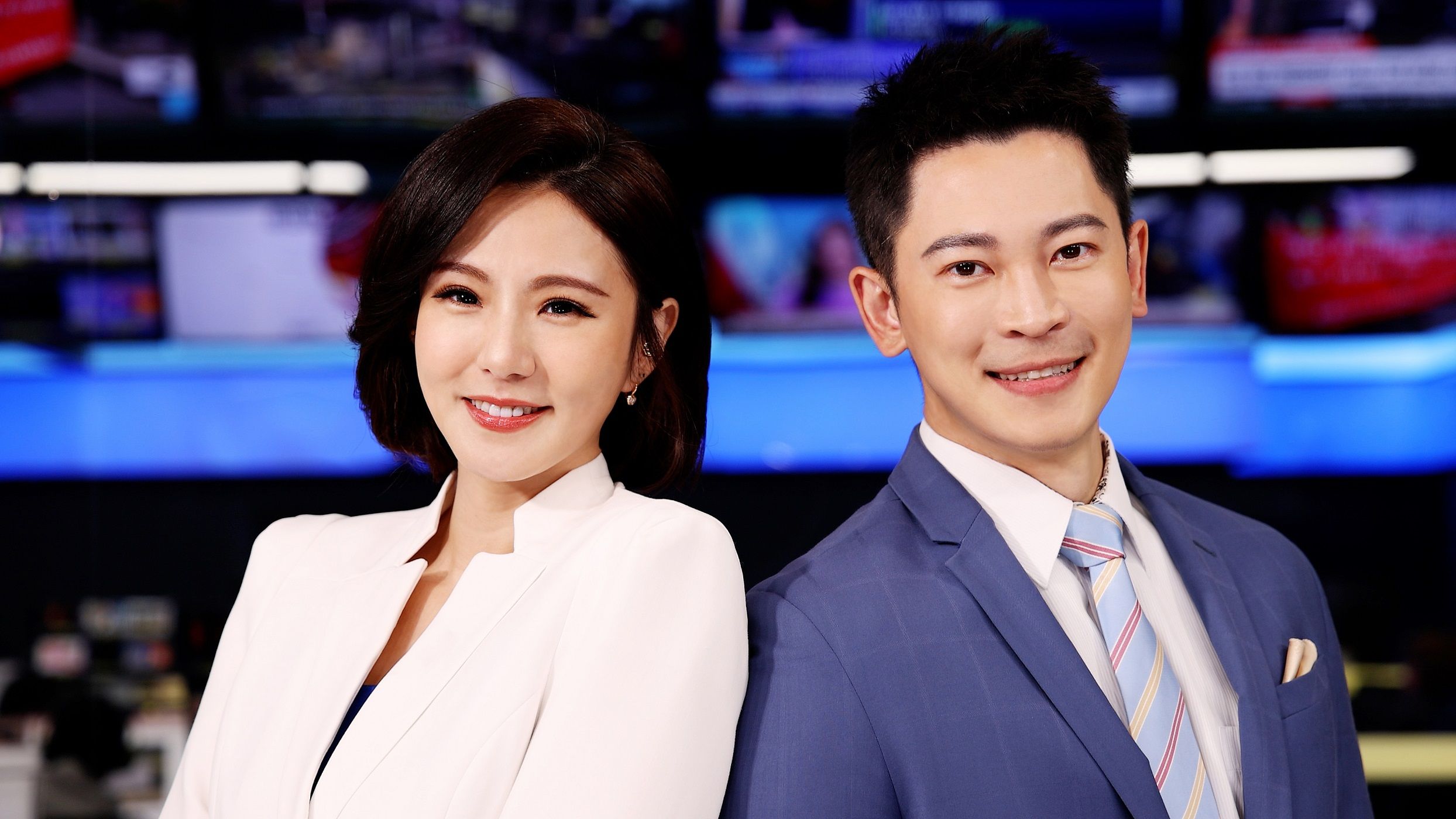 晚間.夜間新聞改版 鏡電視推另類雙主播 王顯瑜樂提早放飯 王鈺婷奶奶守電視機