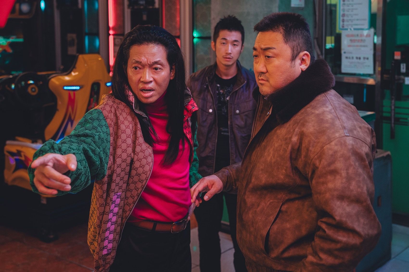 馬東石（右）表示很開心「張夷帥」朴智煥回來了。（車庫娛樂提供）