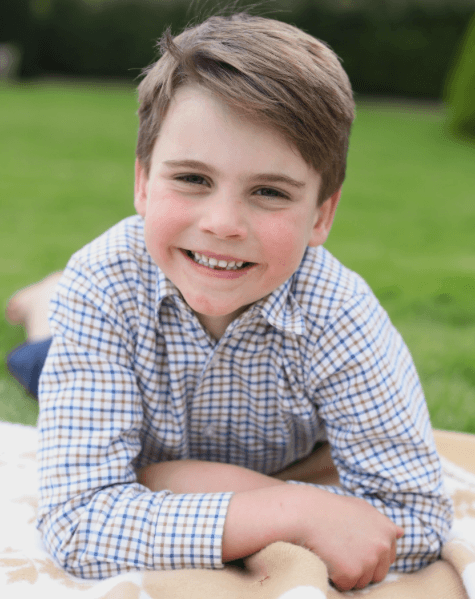 路易王子6歲生日照，看起來長大了不少。（翻攝自princeandprincessofwales IG）