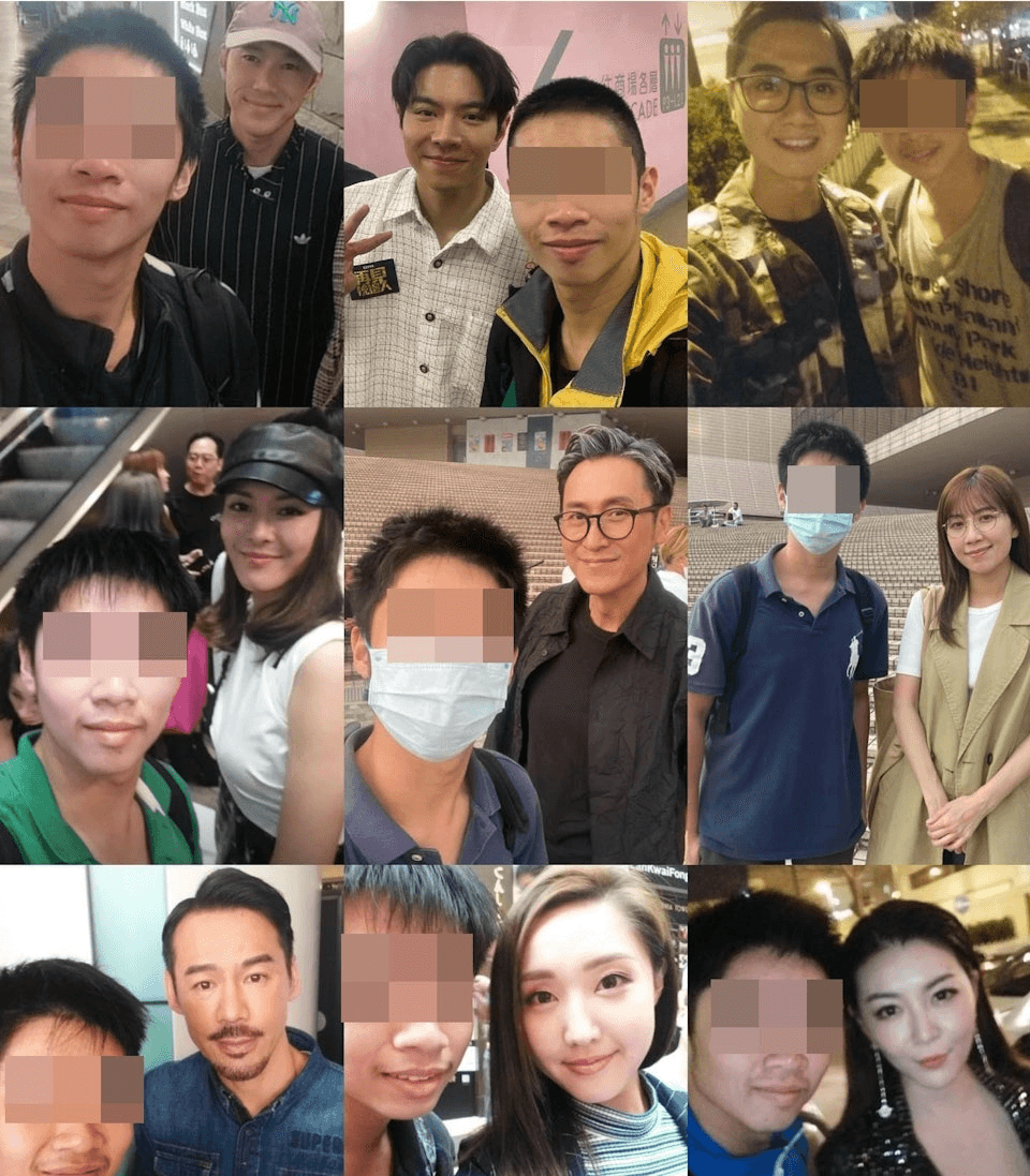 涉案的葉男有蒐集明星合照的興趣。（翻攝自當事人IG）