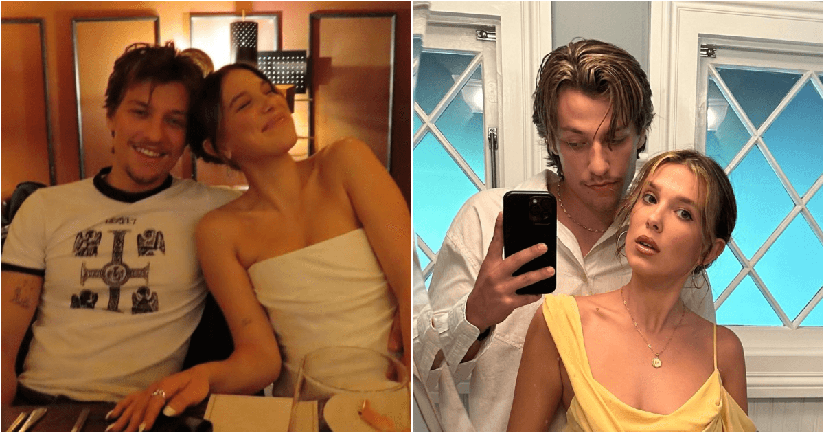 20歲《怪奇物語》超能力美少女當人妻！　甜蜜完婚邦喬飛帥兒「親友見證」