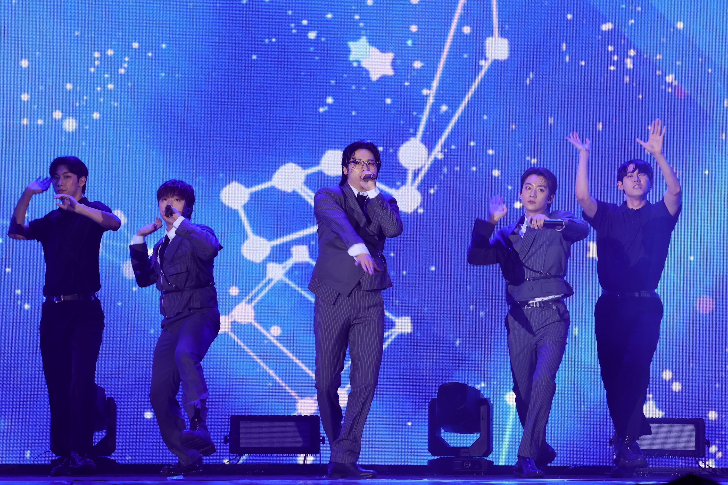 「B1A4」今晚的演出掀起回憶殺。( COME ON JKSSP提供)