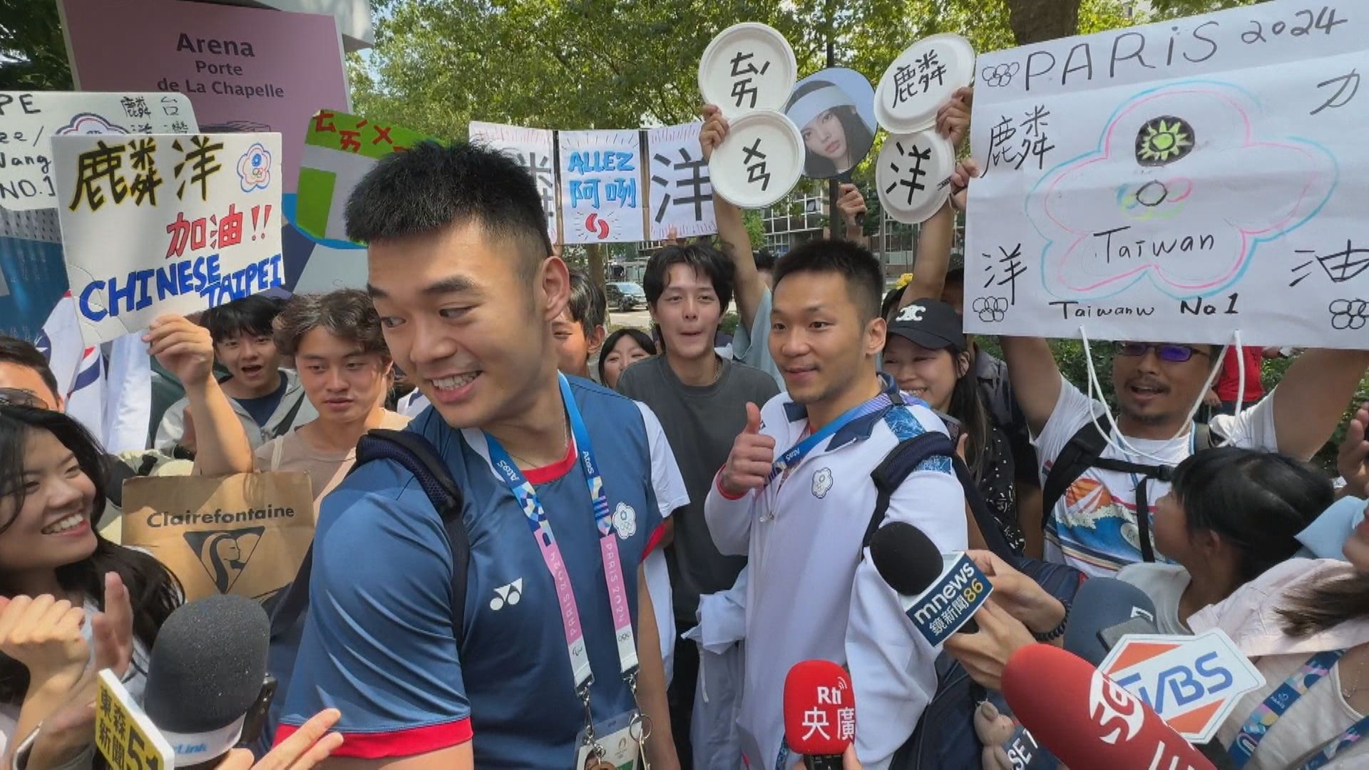 【巴黎奧運】「麟洋」vs. 中國「梁王」　奧運羽球男雙爭奪金牌