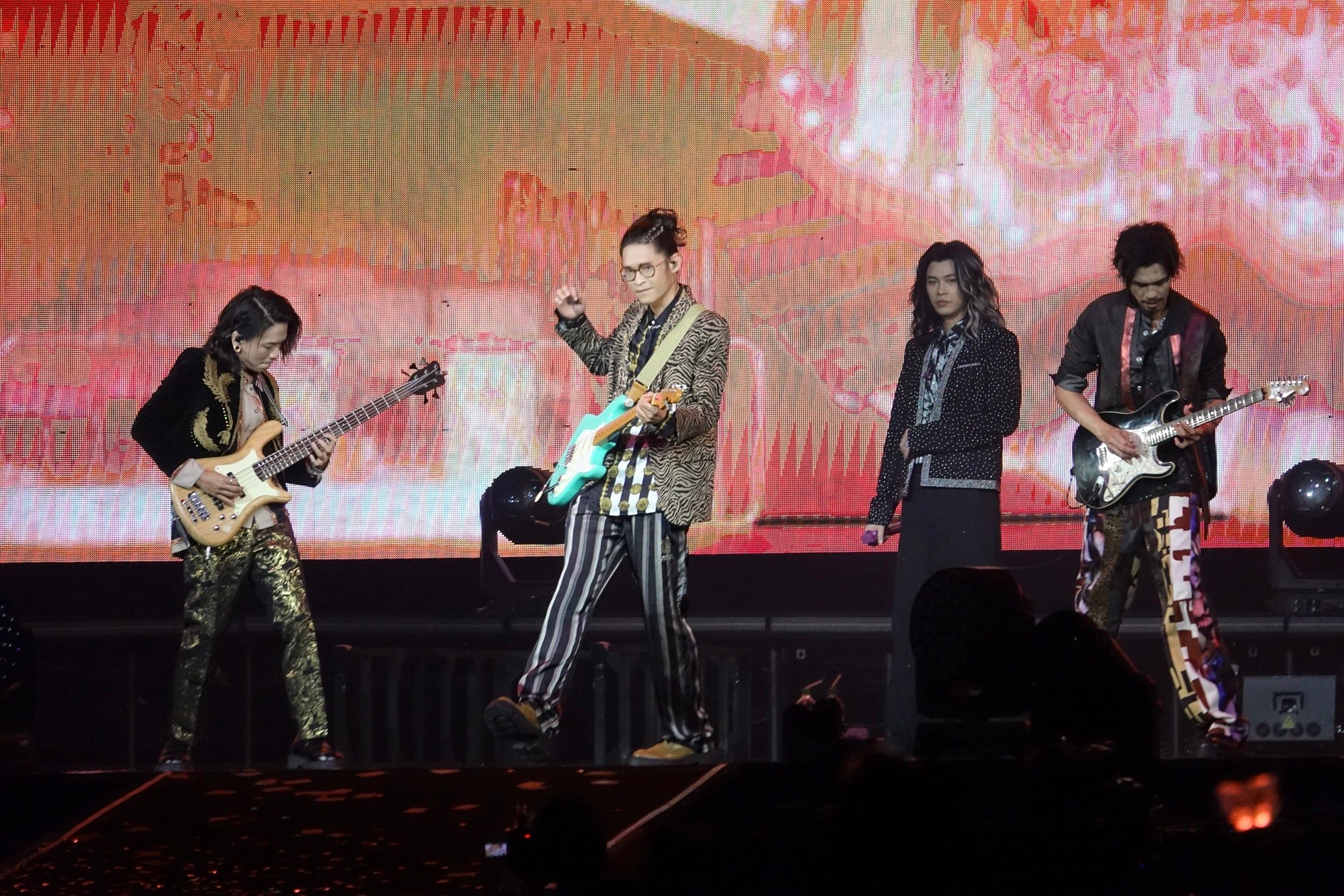 麋先生今晚如願唱進台北小巨蛋，與一萬歌迷同歡。（陳德興攝）