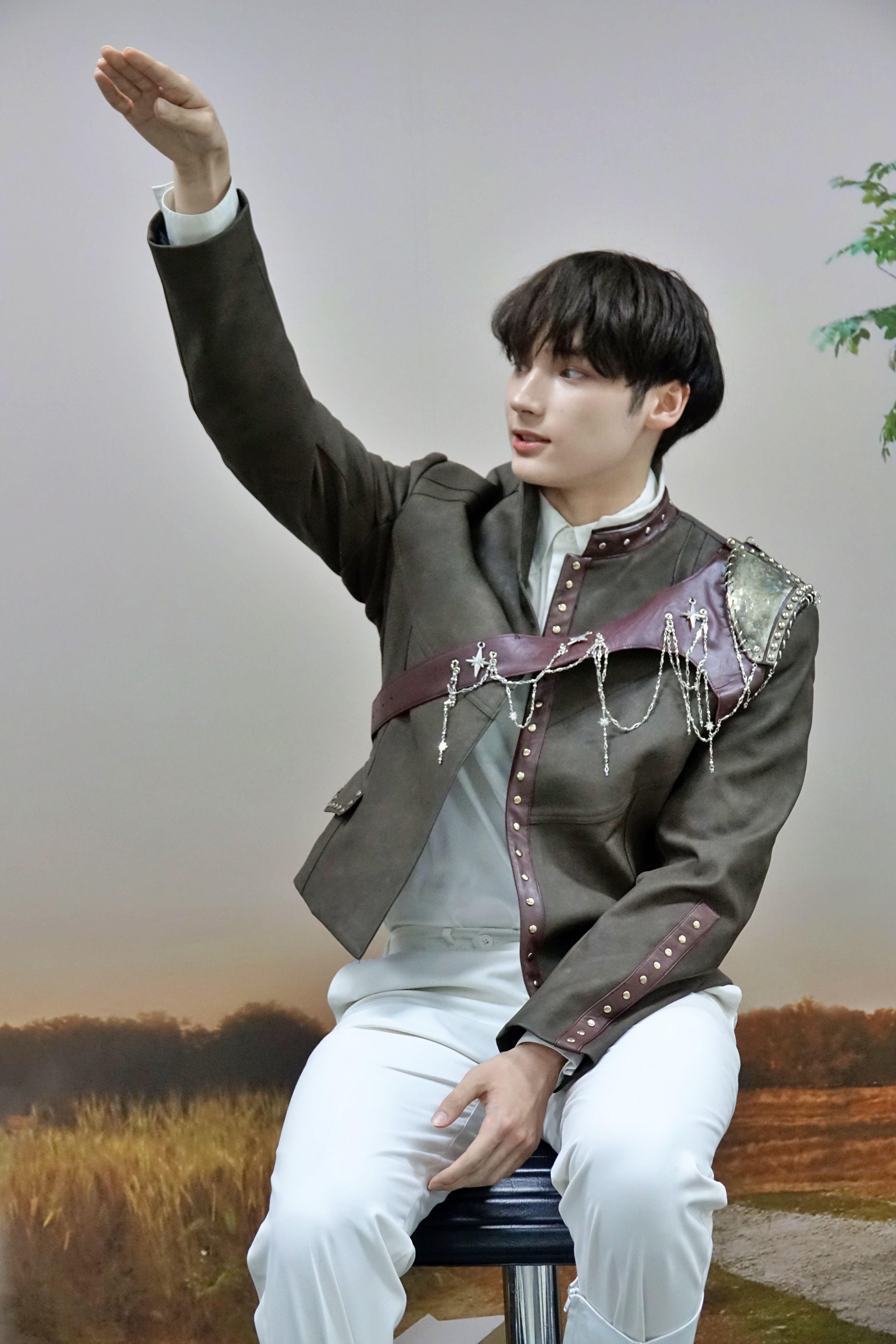 休寧凱透露曾有靈魂出竅的經驗。（陳德興攝）