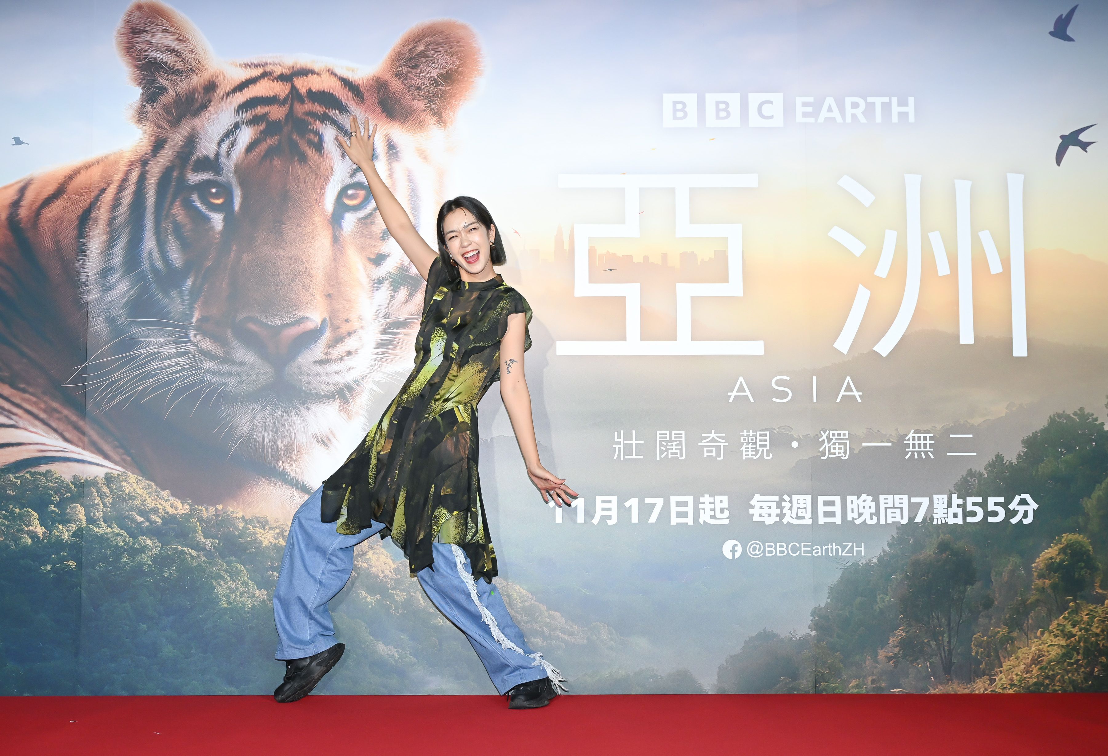大霈透露接到邀請超興奮，沒問酬勞就一口答應。（BBC Earth提供）