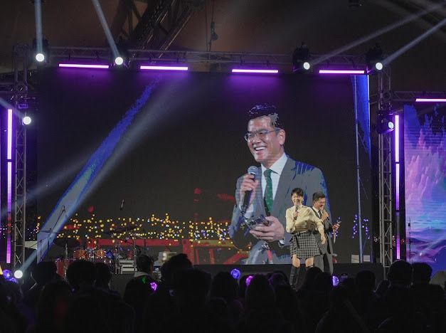 臺大雲林分院忘年會。（臺大雲林分院提供）