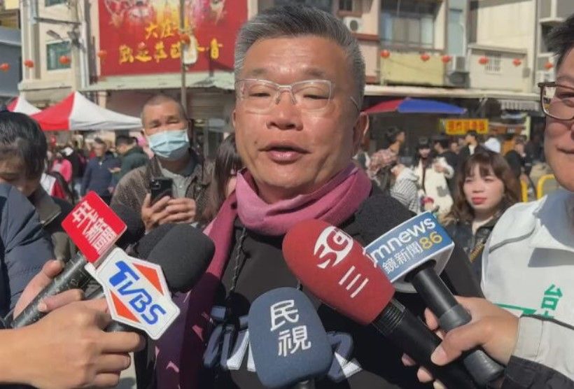 罷免聲明指「發台灣尚勇春聯」空有虛名　蔡其昌傻眼回：蛤？