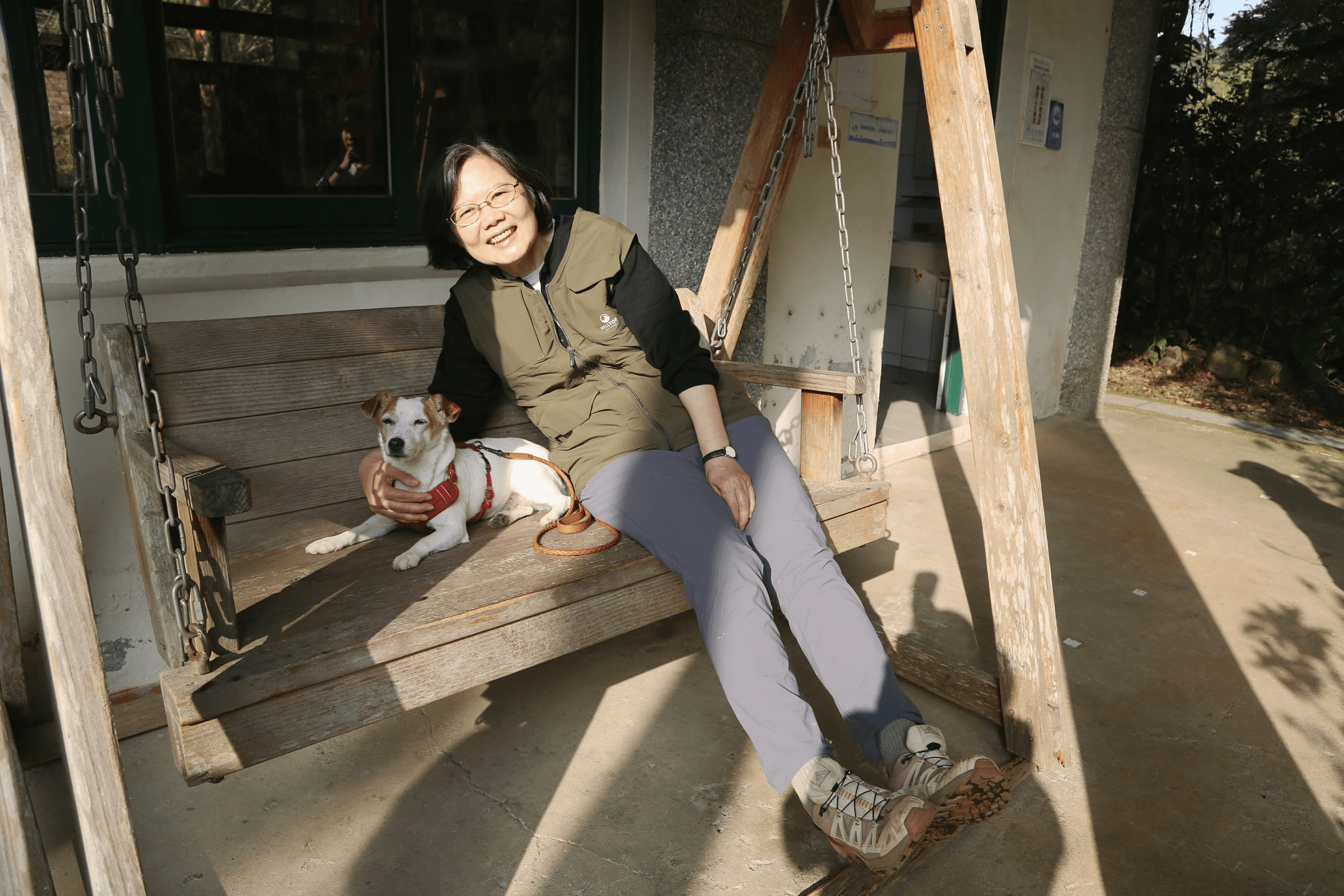 才說爬到懷疑人生！　前總統蔡英文再挑戰「樟之細路」