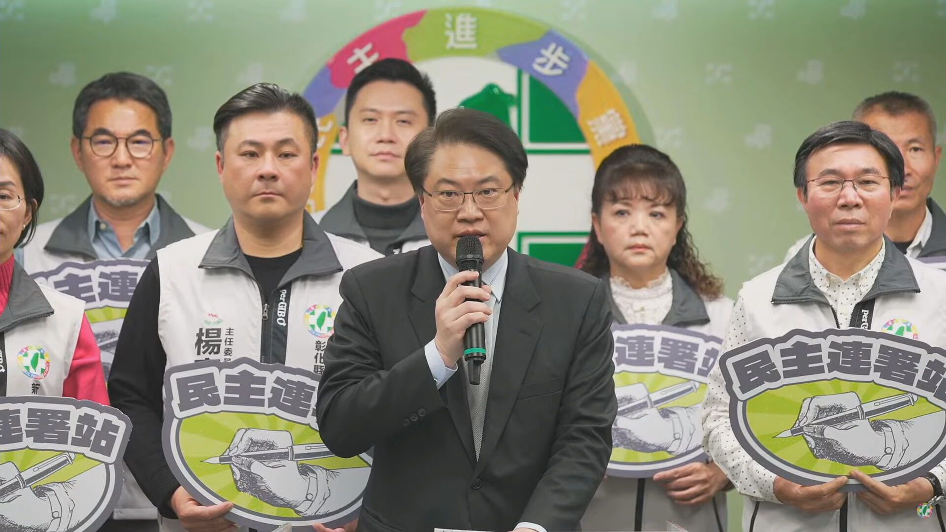 民進黨加入大罷免　各地方黨部轉「民主連署站」全力協助