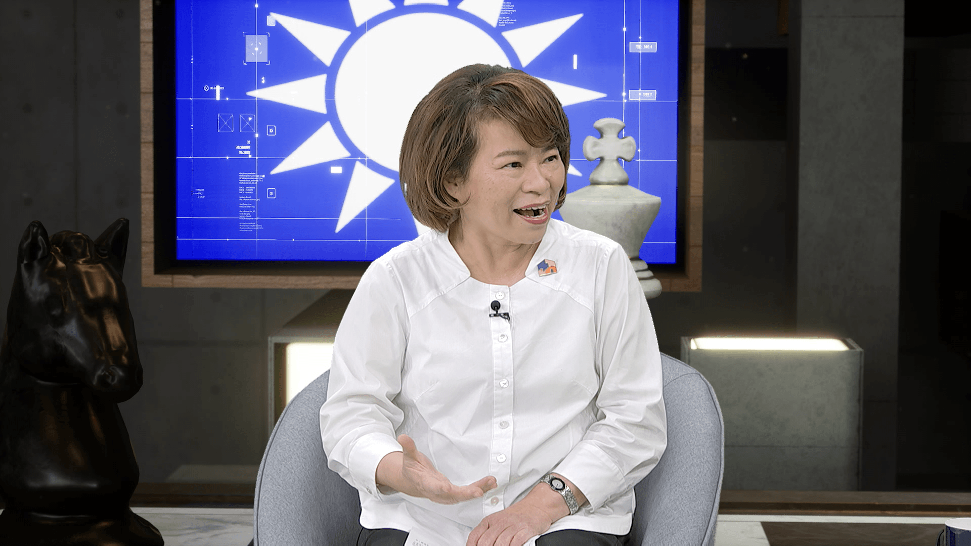 黃敏惠直言中央對嘉義市過去有很多的承諾，但是都跳票了。