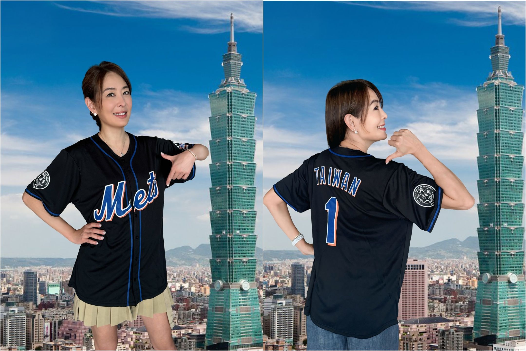 賈永婕將到大聯盟「台灣日」開球　提前曬「Taiwan No.1」球衣