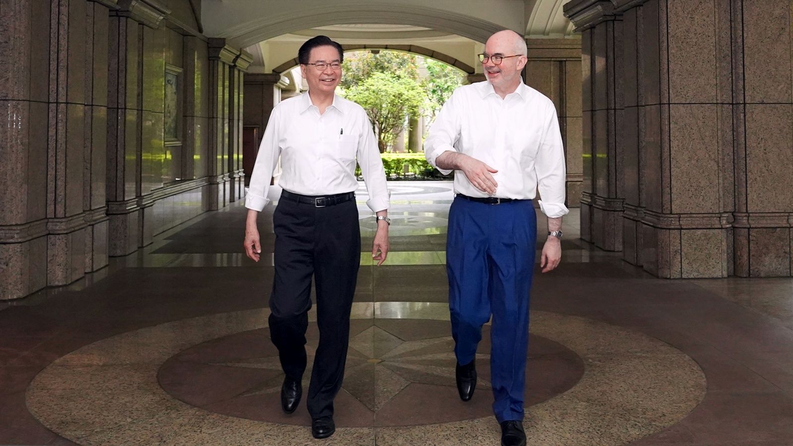 「25年老朋友」相見歡　谷立言、吳釗燮致力強化美台夥伴關係