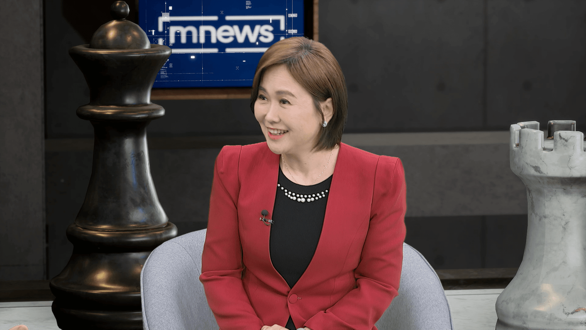 主持人平秀琳。（鏡新聞）