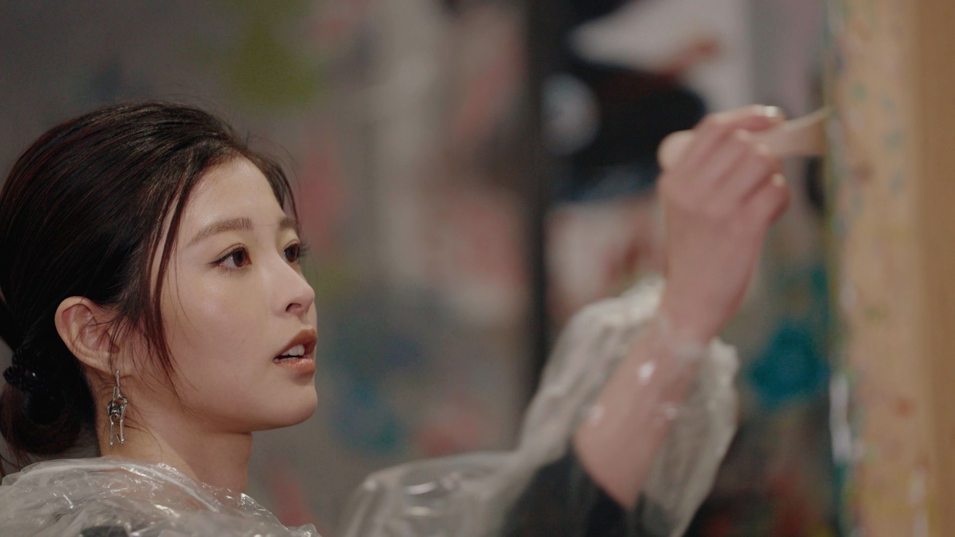 詹子萱曾經在「山下學堂」上了一年半的課程。