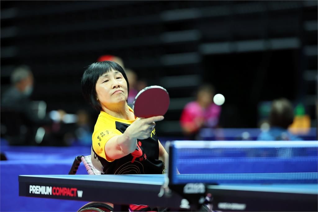 「最強桌球阿嬤」世壯運初登板告捷　盧碧春目標為台灣奪金牌