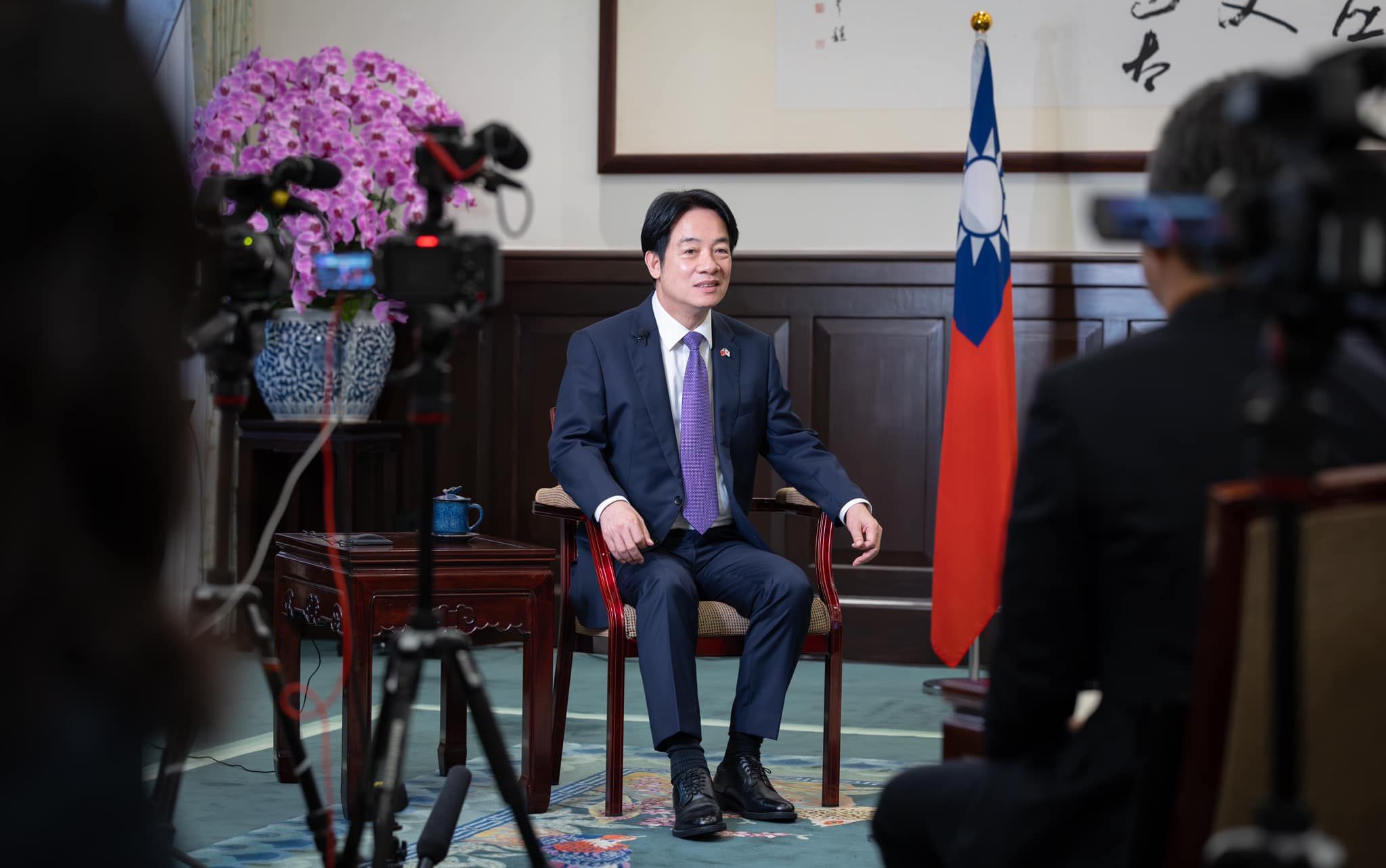 揭露賴清德就職週年「選日媒專訪」原因　曝櫻井翔是反香菜派