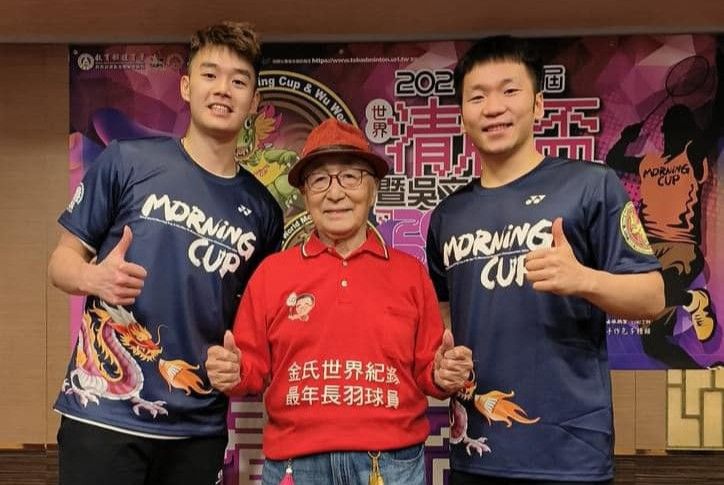 世壯運／李洋搭檔104歲羽球老頑童　「球很凶」拍落自己老爸和教練