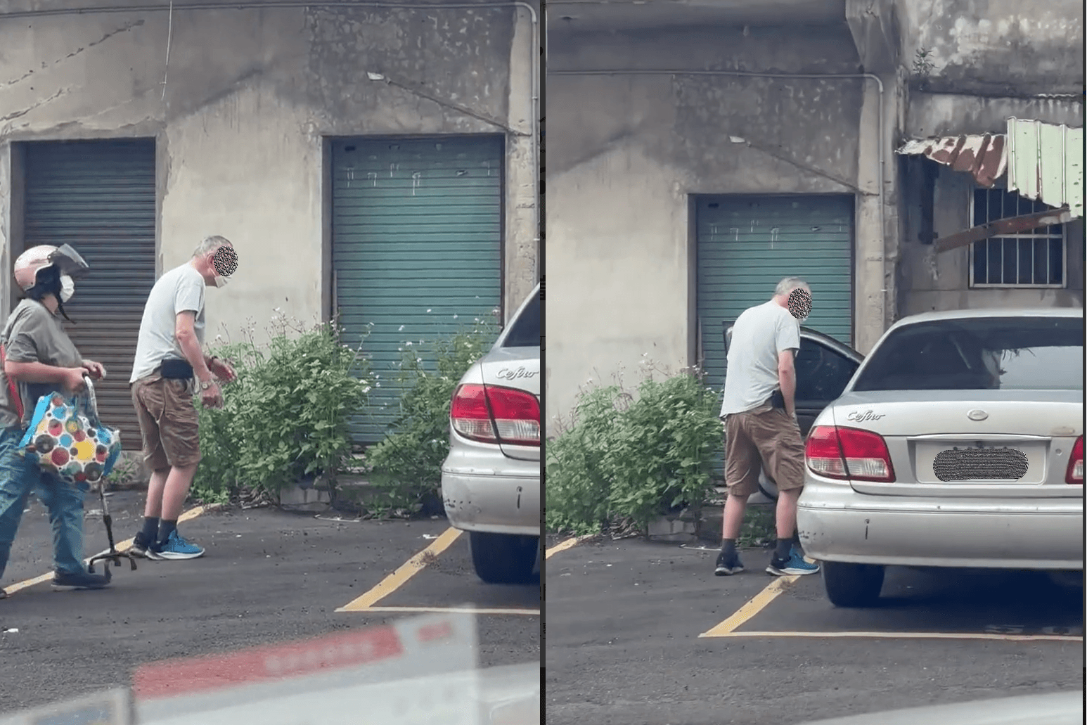 68歲翁步履蹣跚硬開車　警攔查「攙扶下車」驚見無照當場開罰