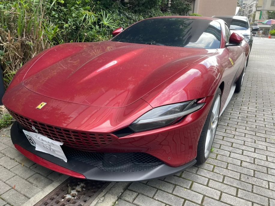 幣想科技施姓負責人的瑪莎拉蒂被查扣。(警方提供)