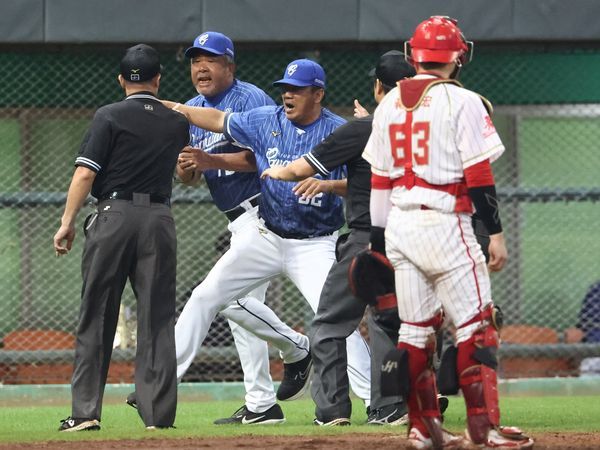 陳金鋒哥哥暴走槓上裁判上演「大場面」　中職懲處罰4萬、禁賽2場