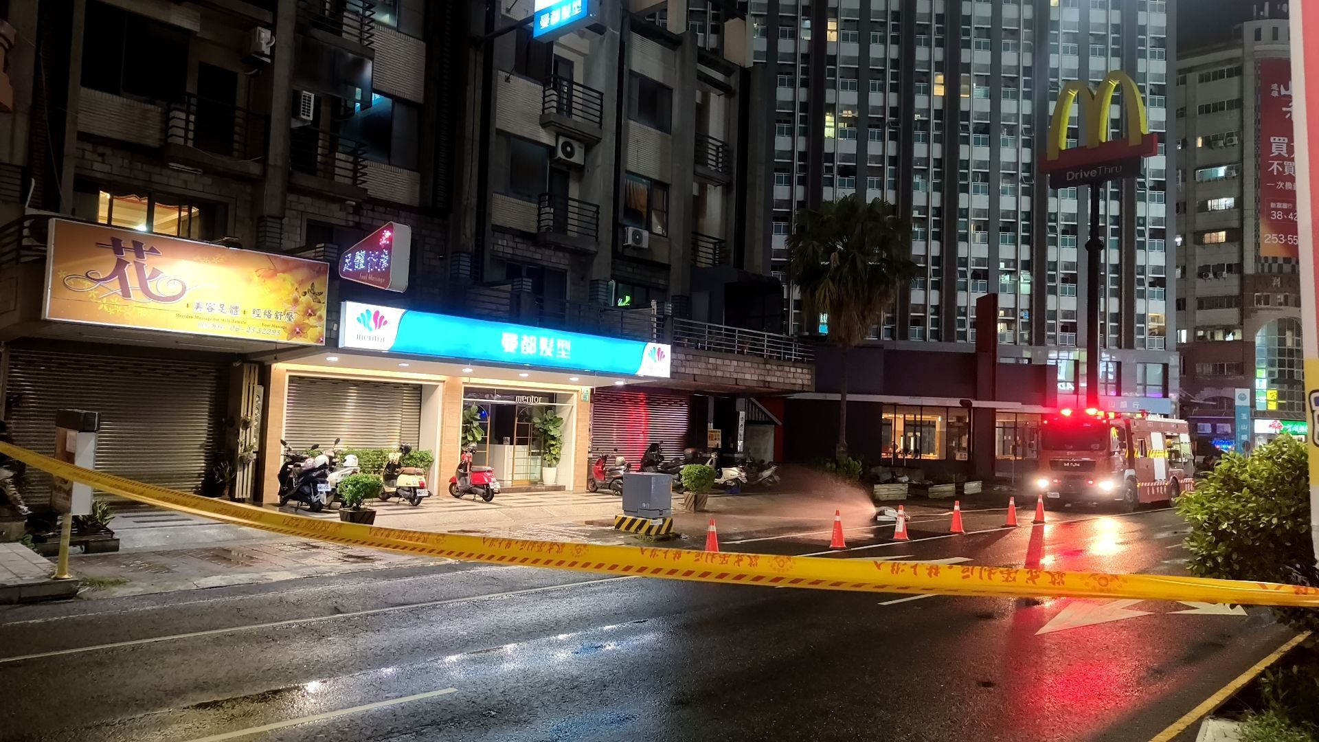 台南永康傳瓦斯外洩　「大規模封路戒備」商家緊急疏散