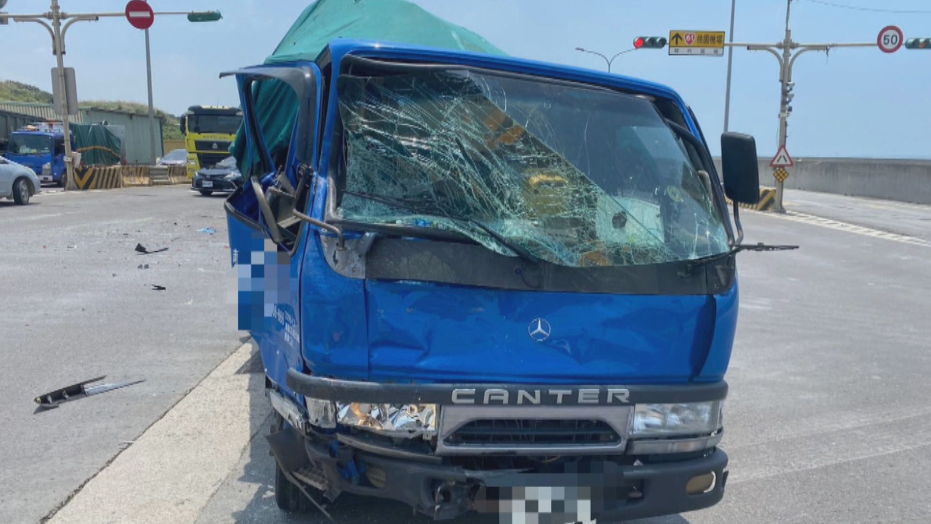 台61嚴重車禍！　小貨車醉駕「撞2車釀6傷」