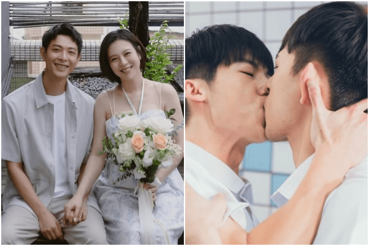 劉品言閃婚自曝「顏值入坑」 新郎連晨翔遭起底《想見你》激吻許光漢