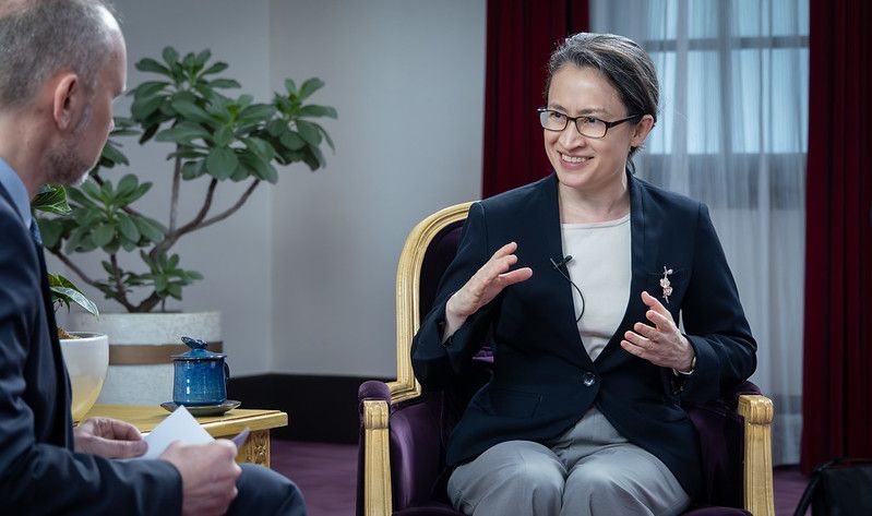 蕭美琴訪捷克遭中國監視、座車險遭衝撞 總統府:強烈譴責