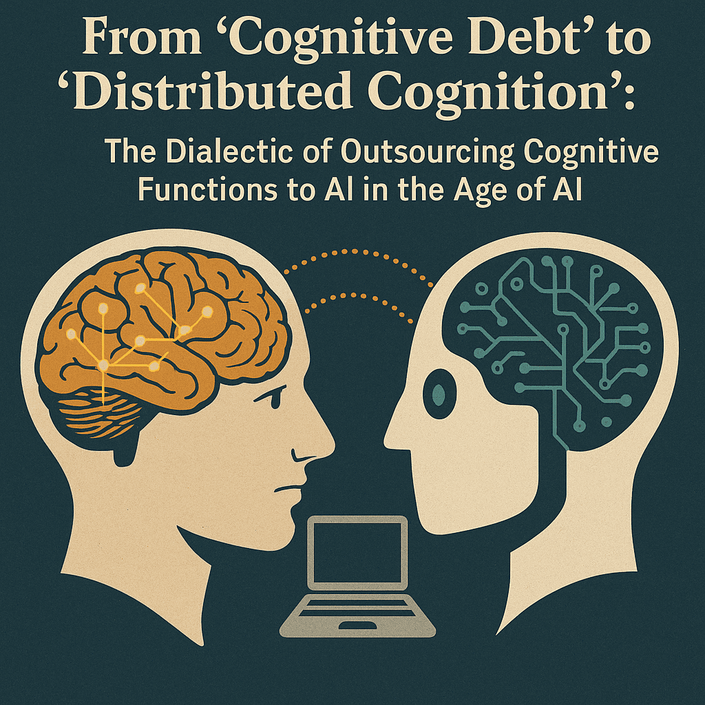 從「認知債」到「分散智能」:AI時代的大腦外包與人類主體性辯證