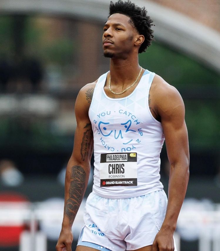 羅賓森身材壯碩。（翻攝自羅賓森IG）