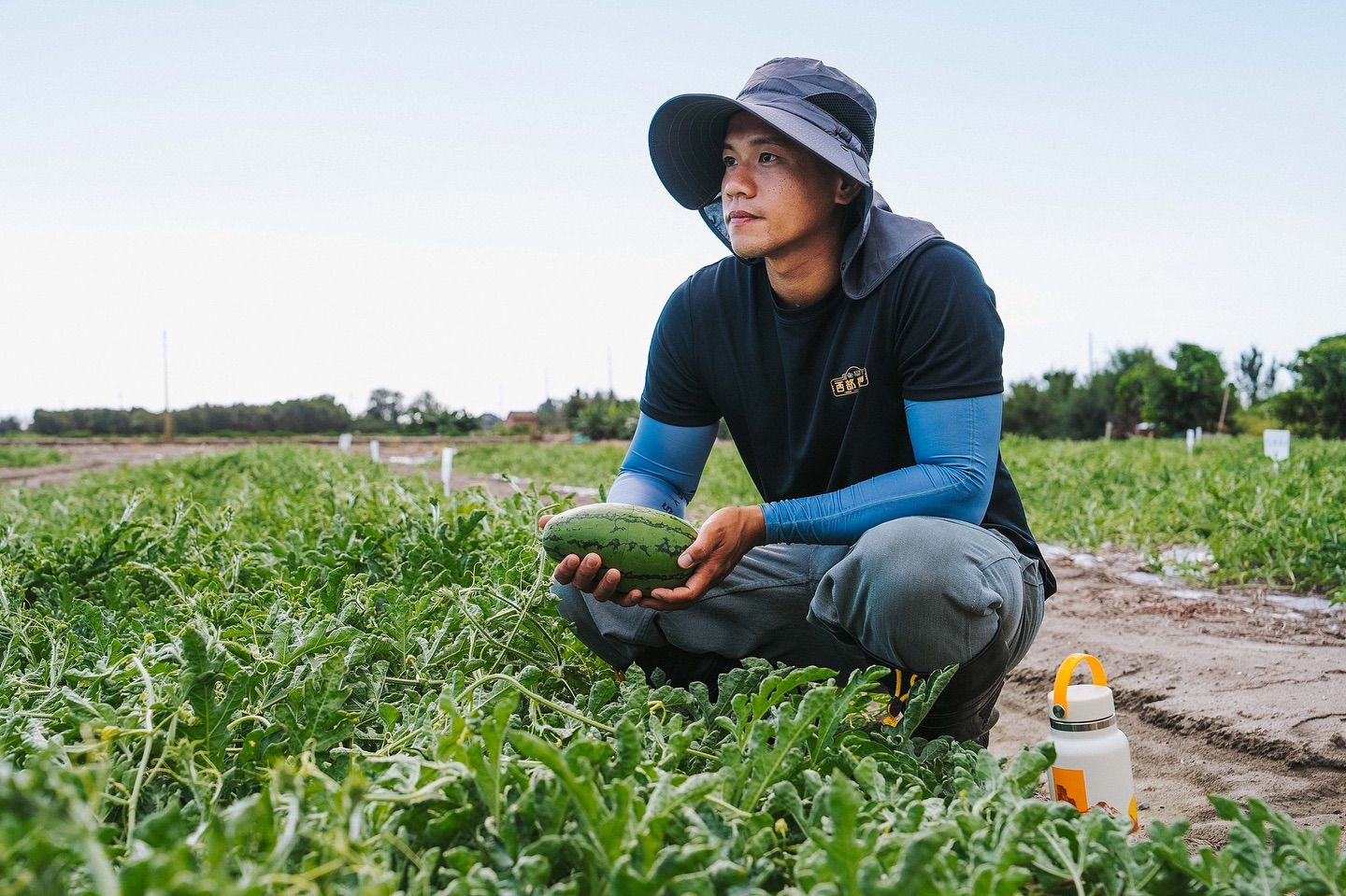 青農網紅林柏賢業配中國拼多多挨轟　嗆「東西產地不都一樣」道歉了