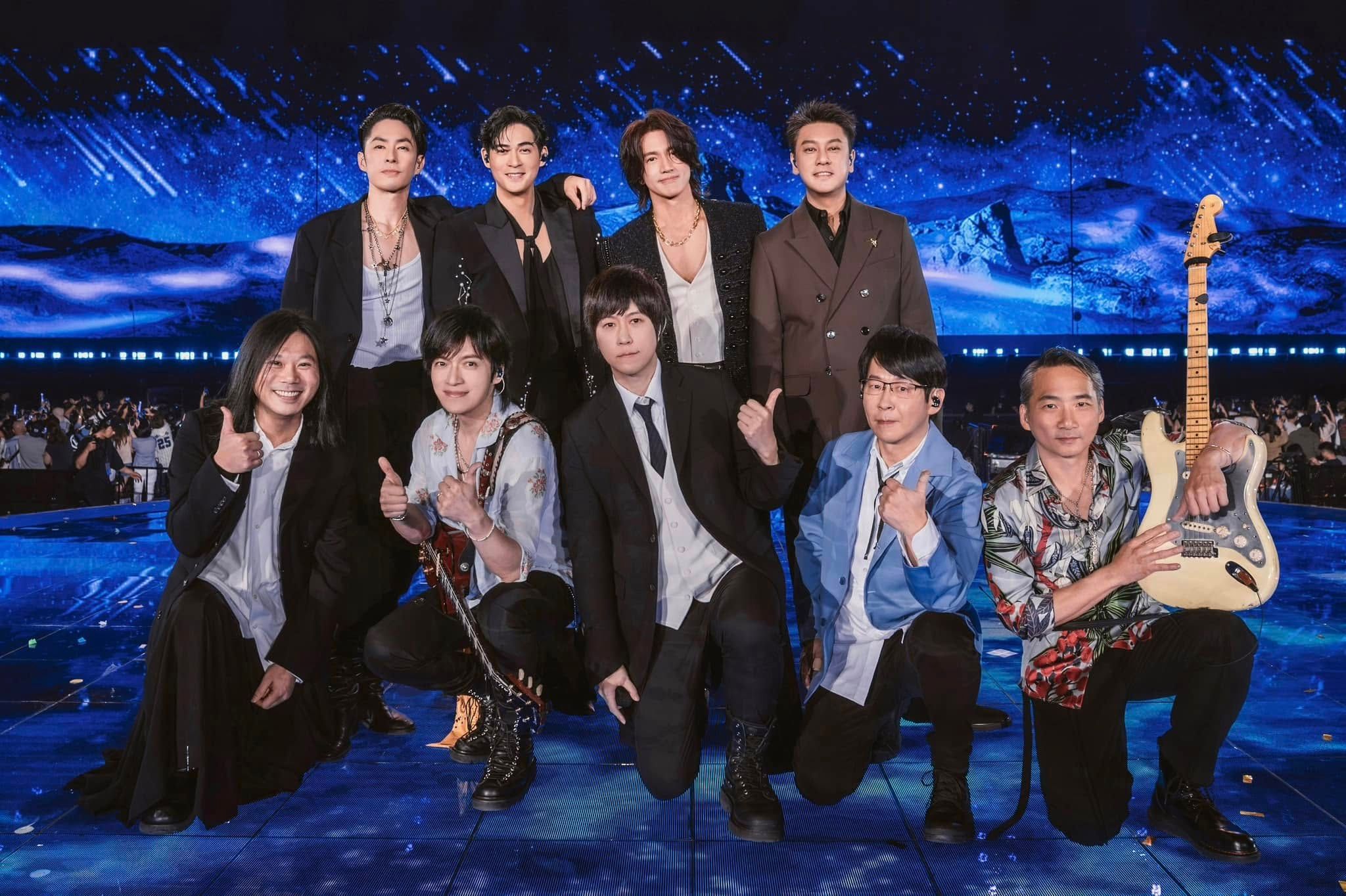 梗埋2年！五月天找來F4同台飆〈流星雨〉　再掀歌迷回憶殺