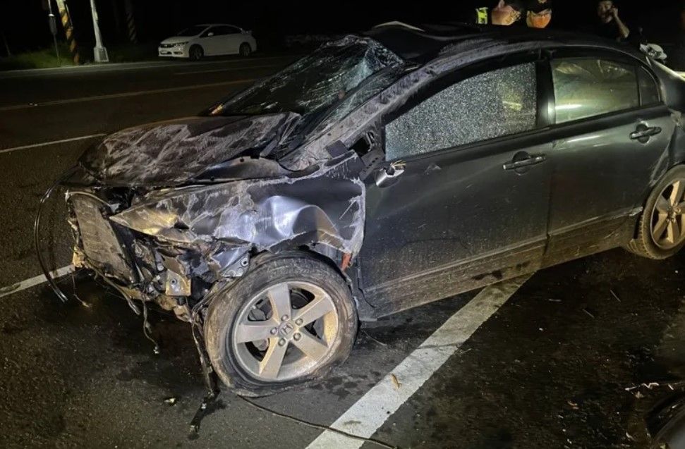 疑開槍傷父!台南男逃逸10分鐘後自撞亡 警查獲4槍