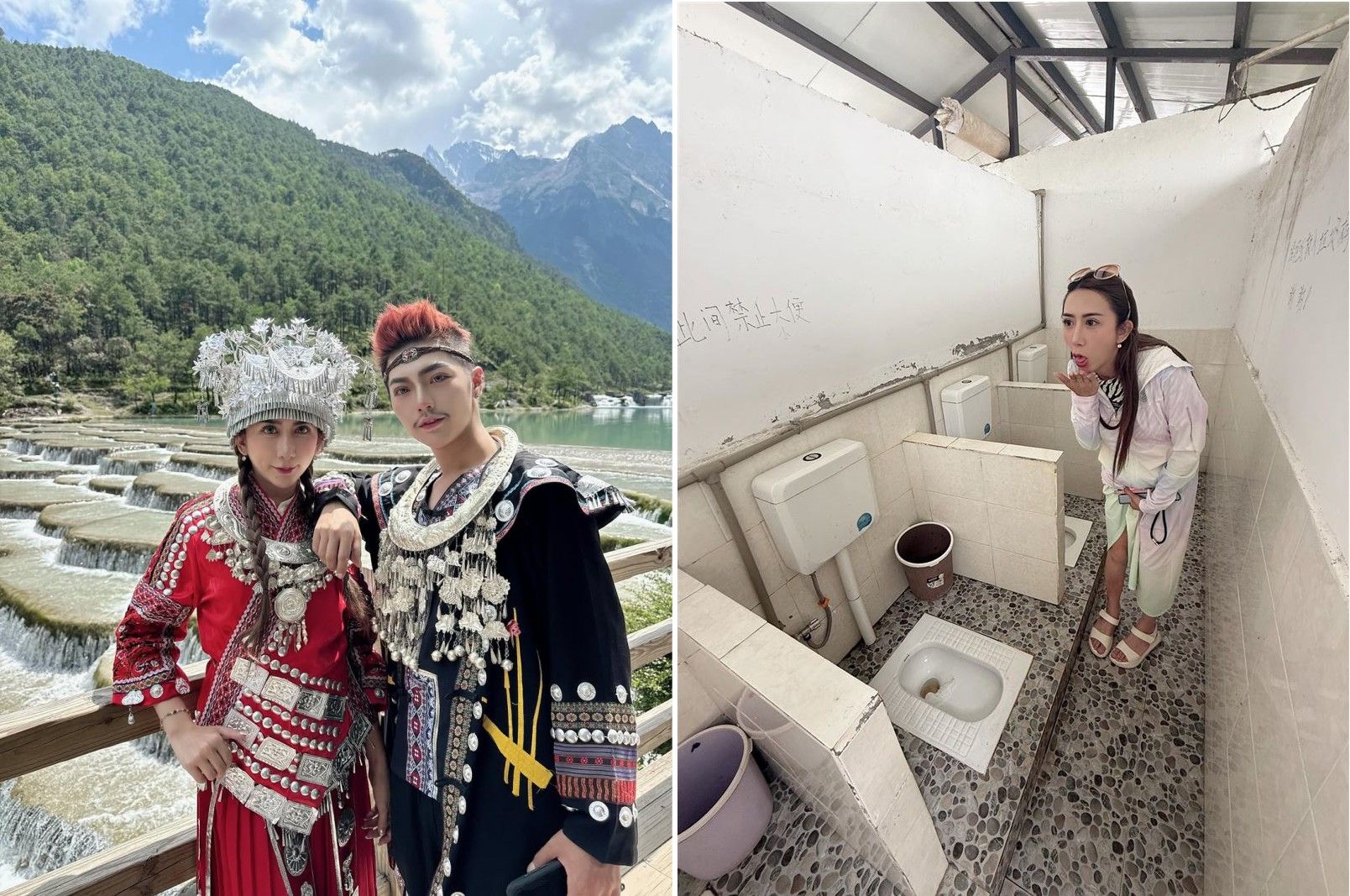 館長赴中盛讚上海廁所有門　罔腰雲南遇「全開放」傻眼乾嘔