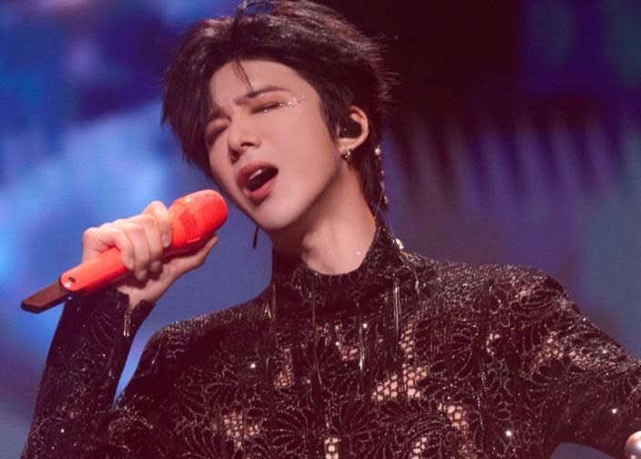 中國男星劉宇寧。（翻攝自微博）