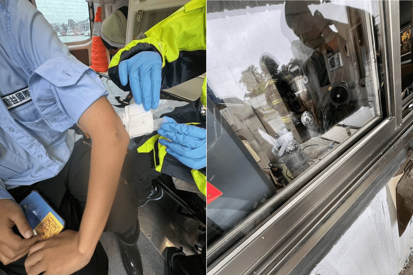 疑不滿被拖吊！台中警衛遭BB槍擊送醫　警鎖定車追人