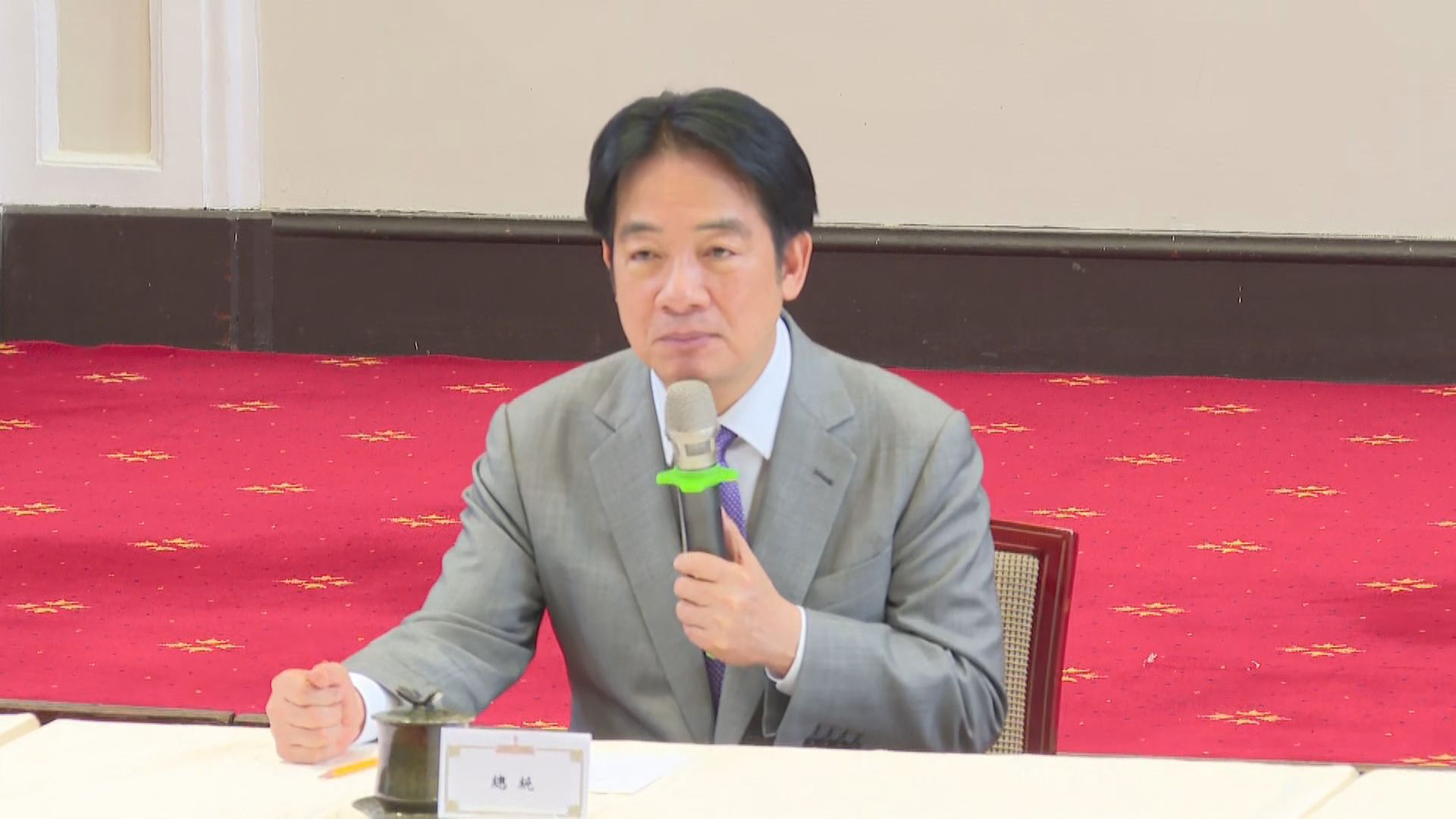 同台英國前首相強生　賴清德宣布「明年國防預算突破GDP3%」