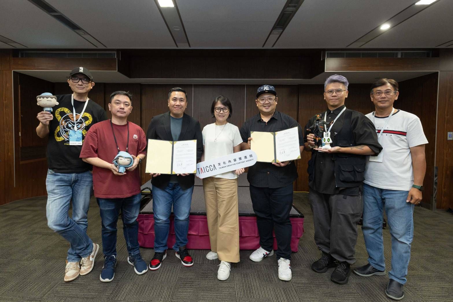 文策院攜手M&M　拓展臺灣原創IP商機