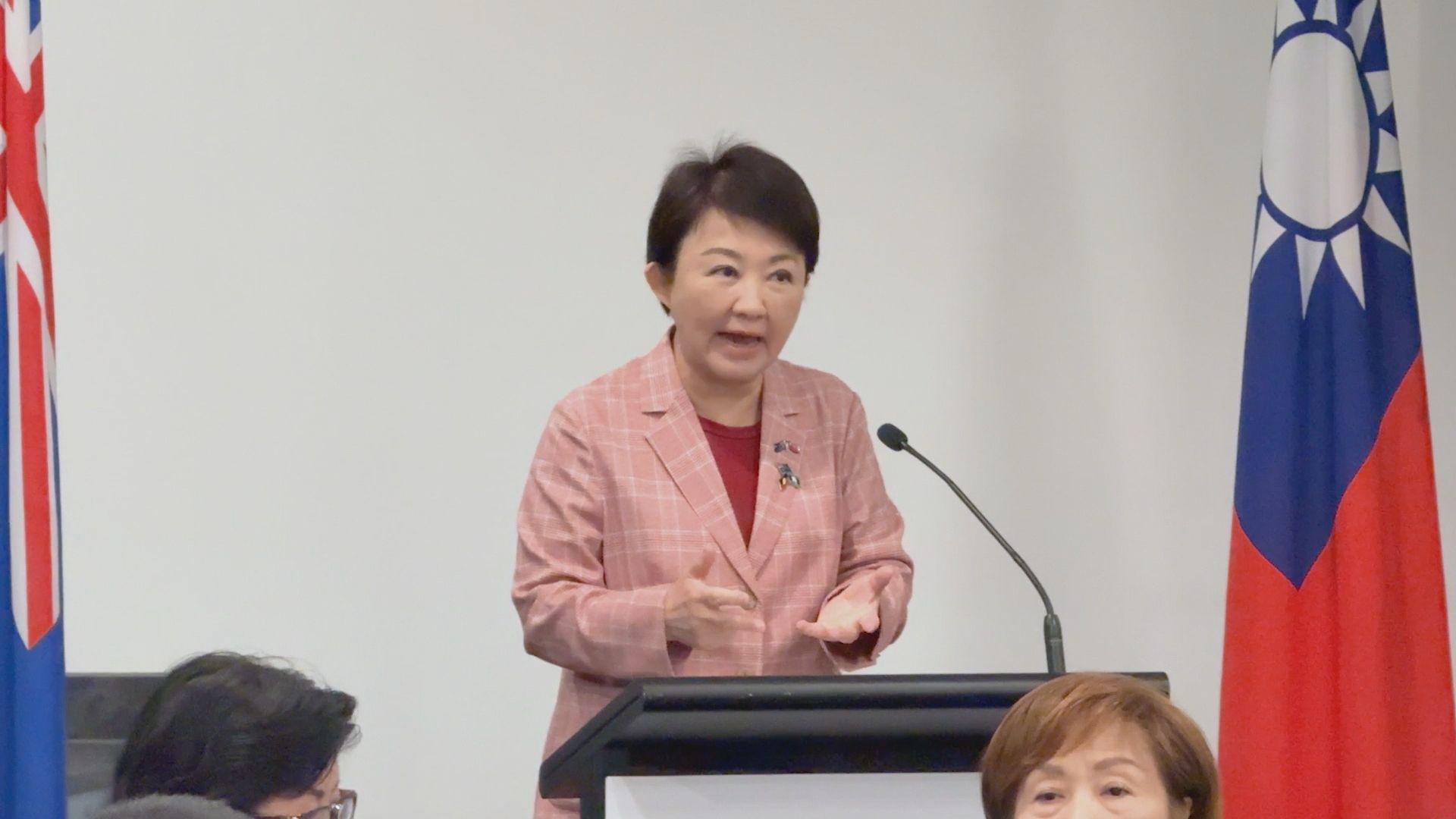 出訪澳洲演講　盧秀燕：唯有「和」台灣才有出路