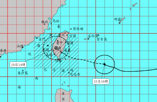 不斷更新／楊柳颱風直撲　台東宣布813停班停課