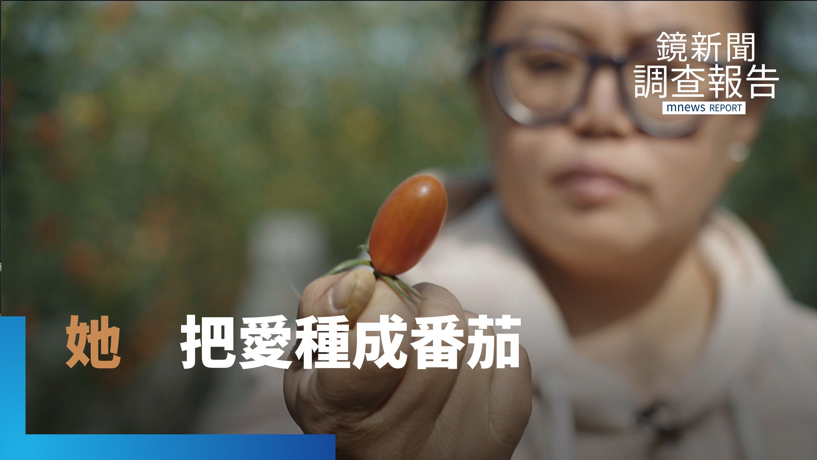 從丈夫遺志到農業創生　用小番茄撐起家的重量｜女字旁的勇氣